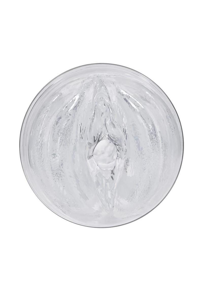 Zero Tolerance Casual Encounter Beaded Pussy Stroker with Vibrating C-Ring