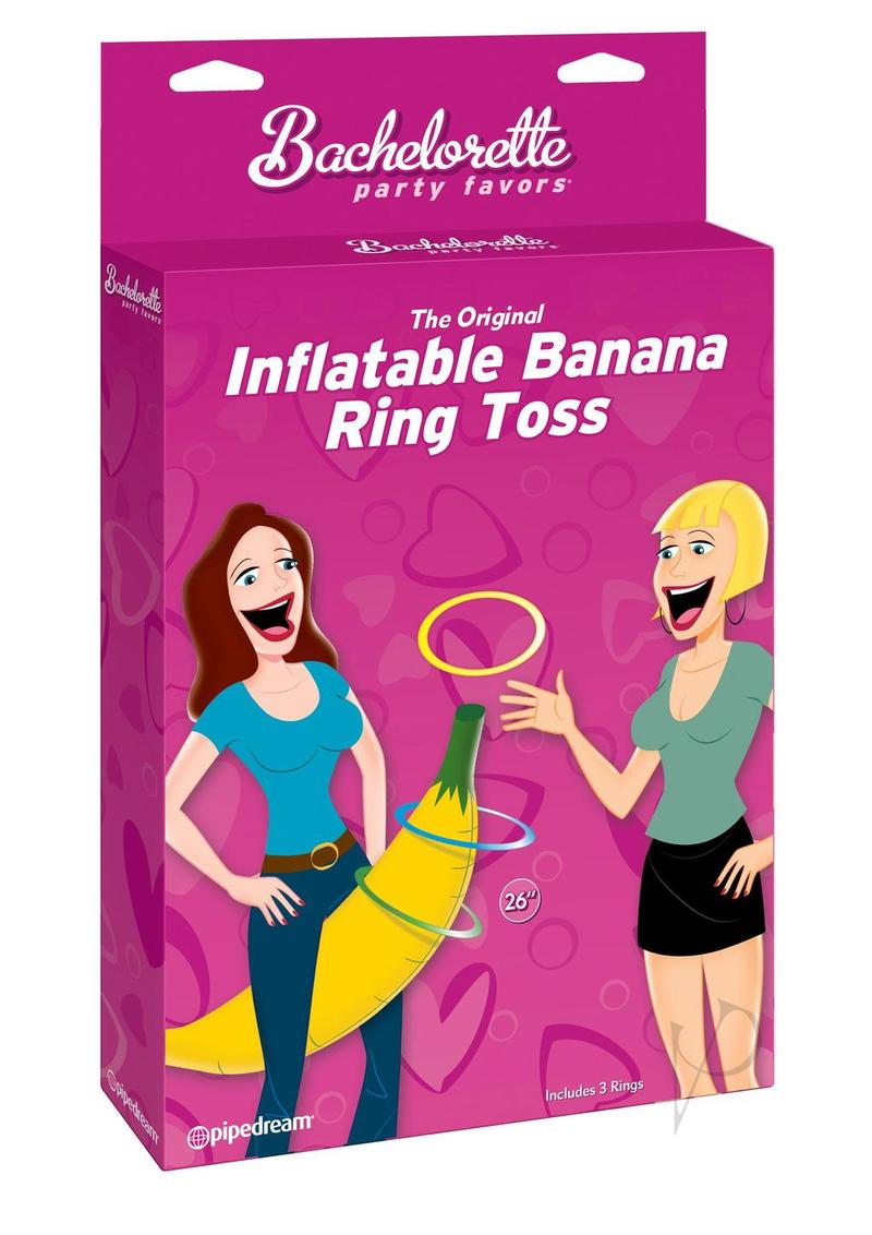 Bachelorette Party Favors The Original Inflatable Banana Ring Toss Party Game
