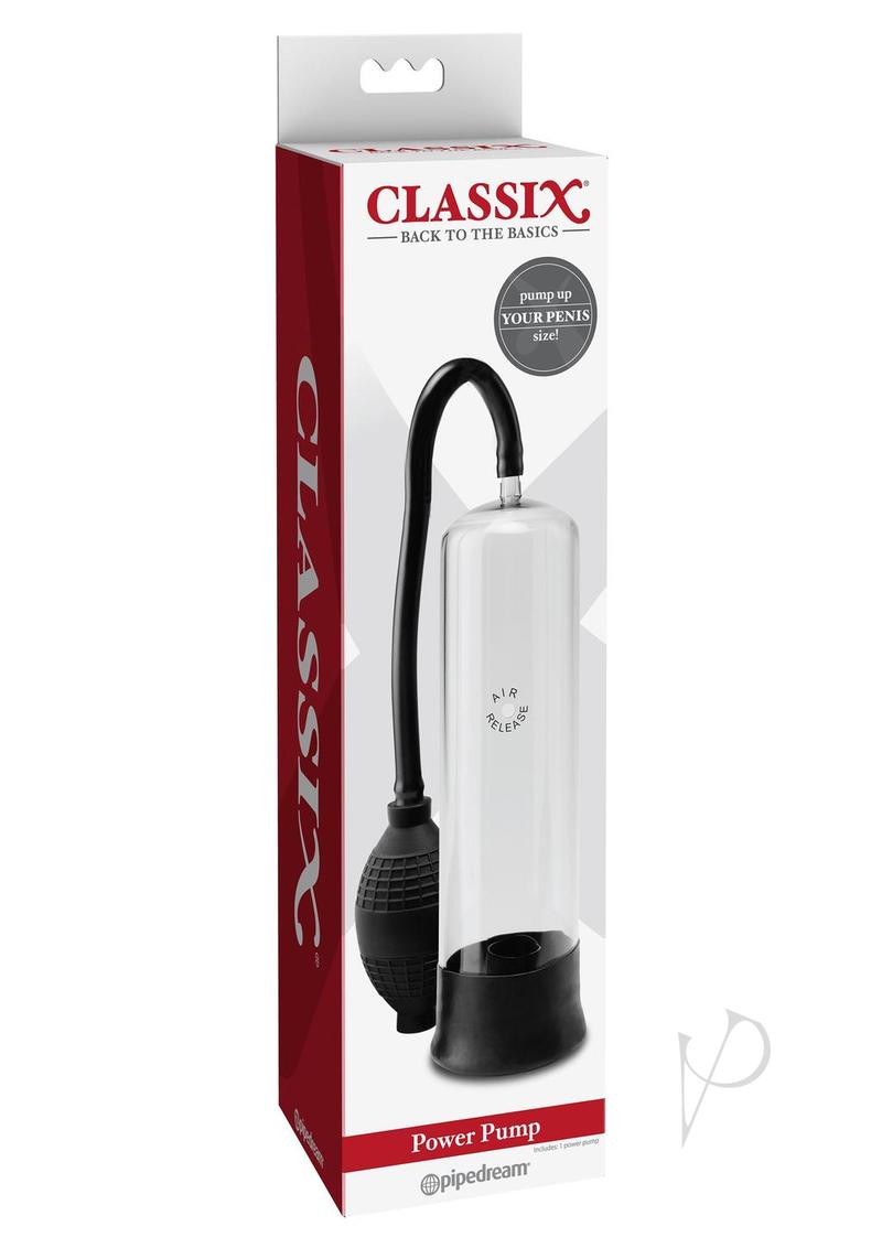 Classix Power Pump - Clear - 7.5in