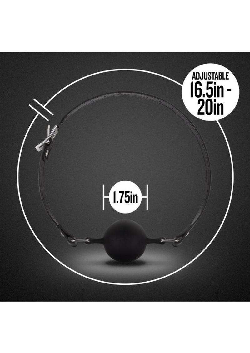 Noir Breathable Ball Gag