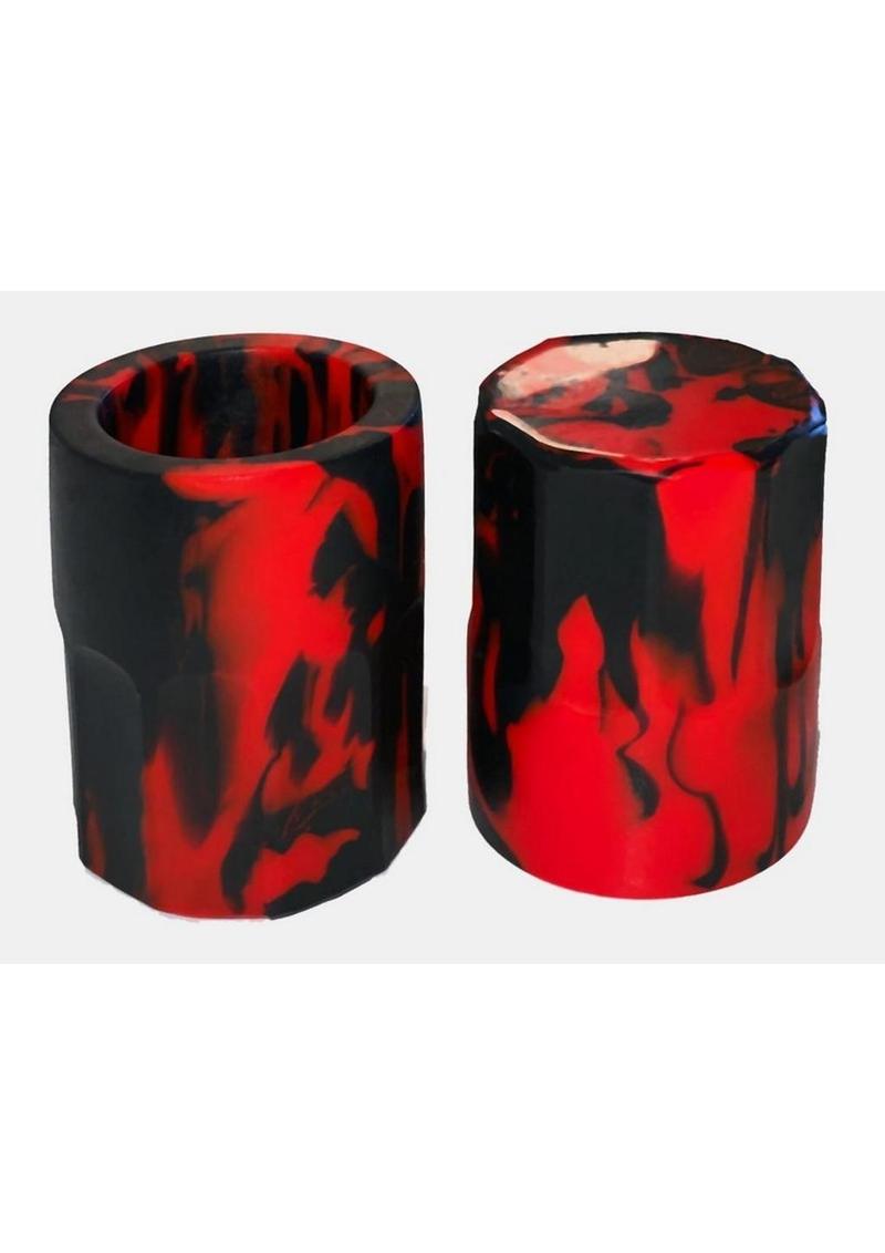 Oxballs Hognips-2 Nipple Puller - Red Swirl