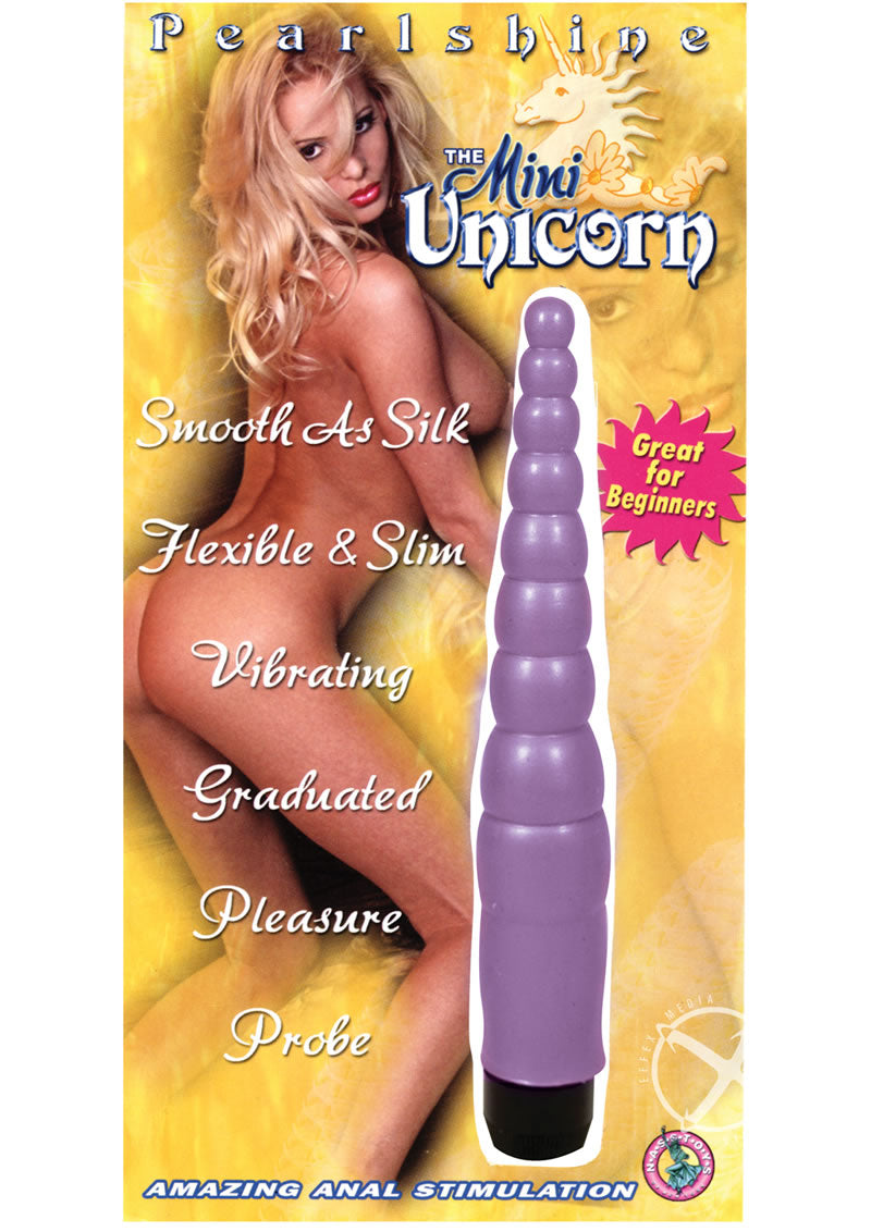Pearlshine The Mini Unicorn Anal Vibrator - Purple