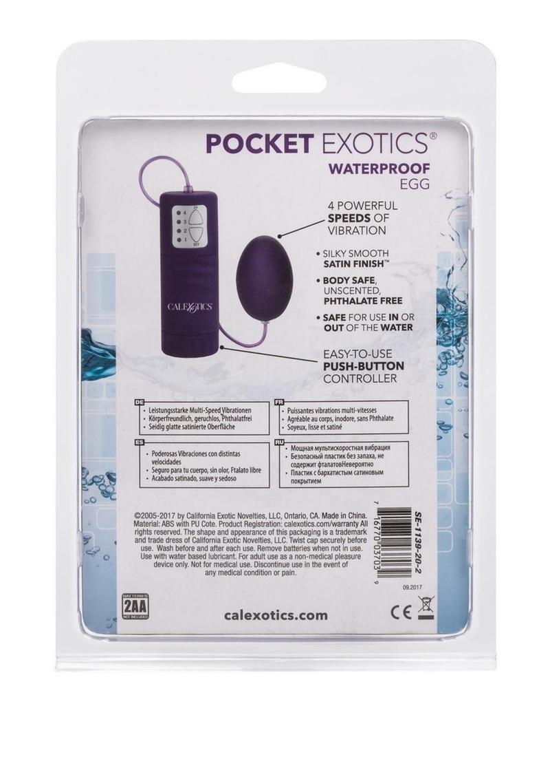 Pocket Exotics Waterproof Egg