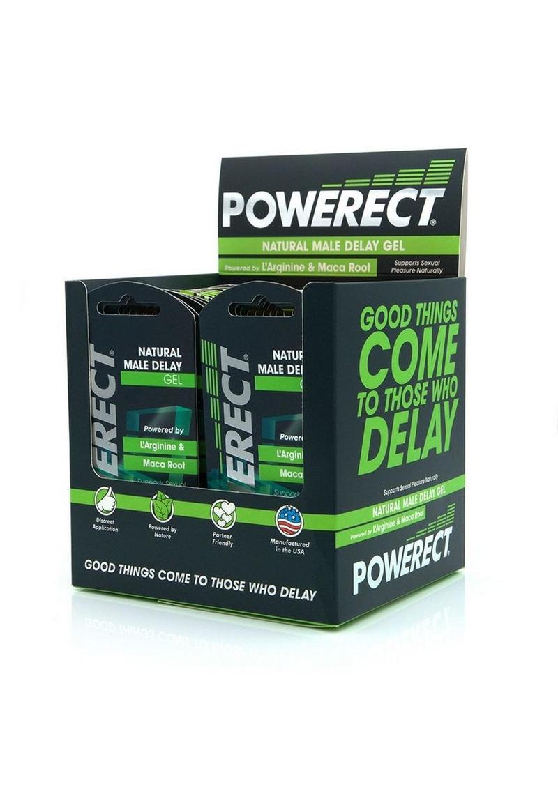 Powerect Natural Delay Serum Counter Display (36 Foils