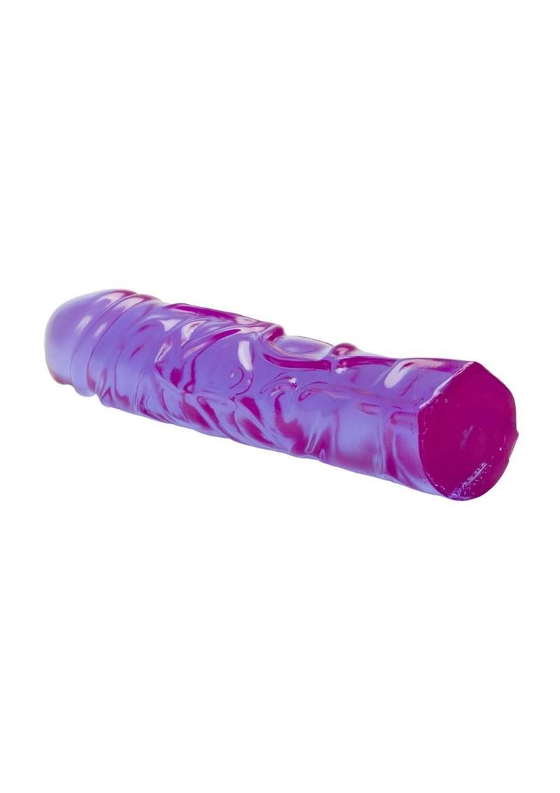 Reflective Gel Veined Chubby Dildo