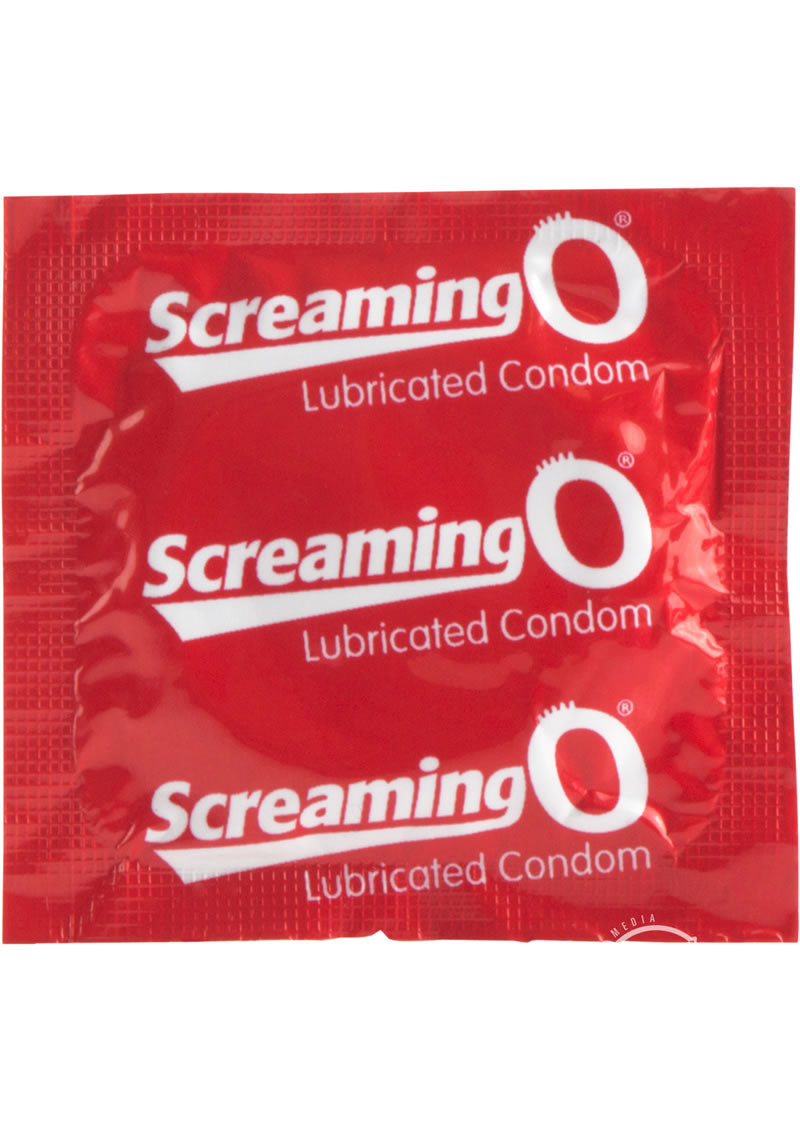 Screaming O Lubricated Condoms - 144 Each Per Bowl/Display