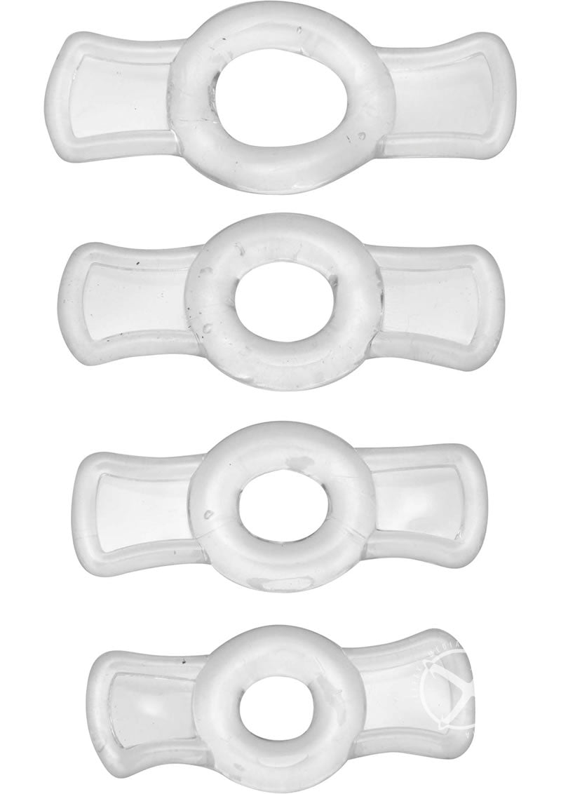 Size Matters Endurance Clear 4 Ring Penis – Fantasy Fun Factory