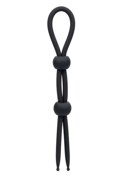 Alpha Liquid Silicone Dual Lasso - Black