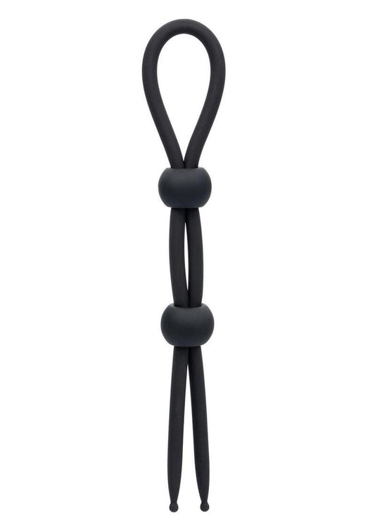 Alpha Liquid Silicone Dual Lasso - Black