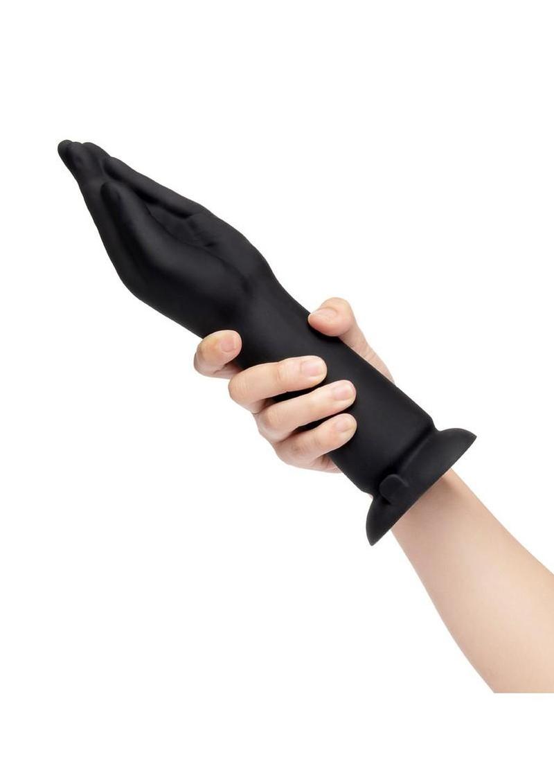 B-Vibe Vibrating Silicone Fisting Dildo