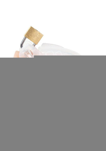 Blueline Full Restraint Silicone Cock and Balls Chastity Device 100% Coverage