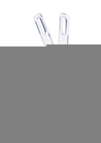 Blueline Piss-Thru Flying V Male to Female Inversion Feminizer Transformation Device - Clear