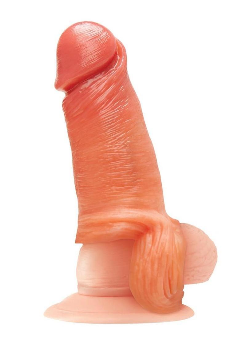 Blueline Super Real Penis Silicone Extension Sleeve with Ball ...