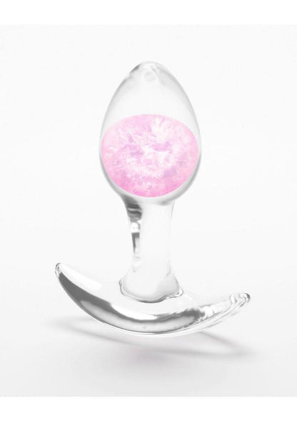 Cosmic Glams Silicone Anal Plug - Pink - Small