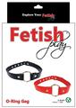 Fetish Play O-Ring Gag Vegan Leather
