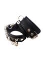 Fetish Play Wrist Cuffs Vegan Leather