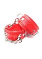 Fetish Play Wrist Cuffs Vegan Leather