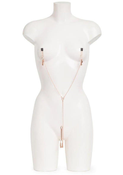 Fifty Shades Freed All Sensation Nipple and Clitoral Chain - Purple