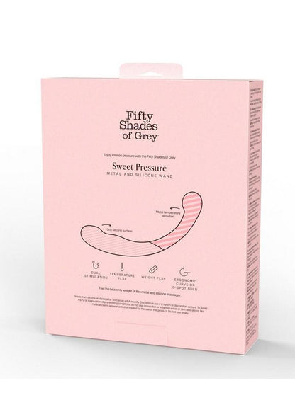 Fifty Shades Of Grey Sweet Pressure Silicone and Metal Dildo