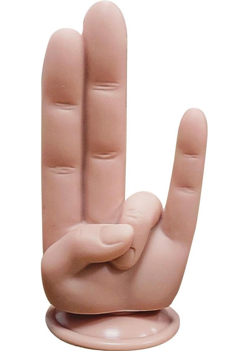 Finger Fest The Shocker Silicone Dildo - Vanilla