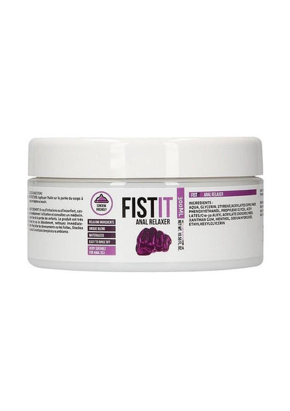 Fist It Anal Relaxer Water Based Lubricant - 10.14oz/300ml