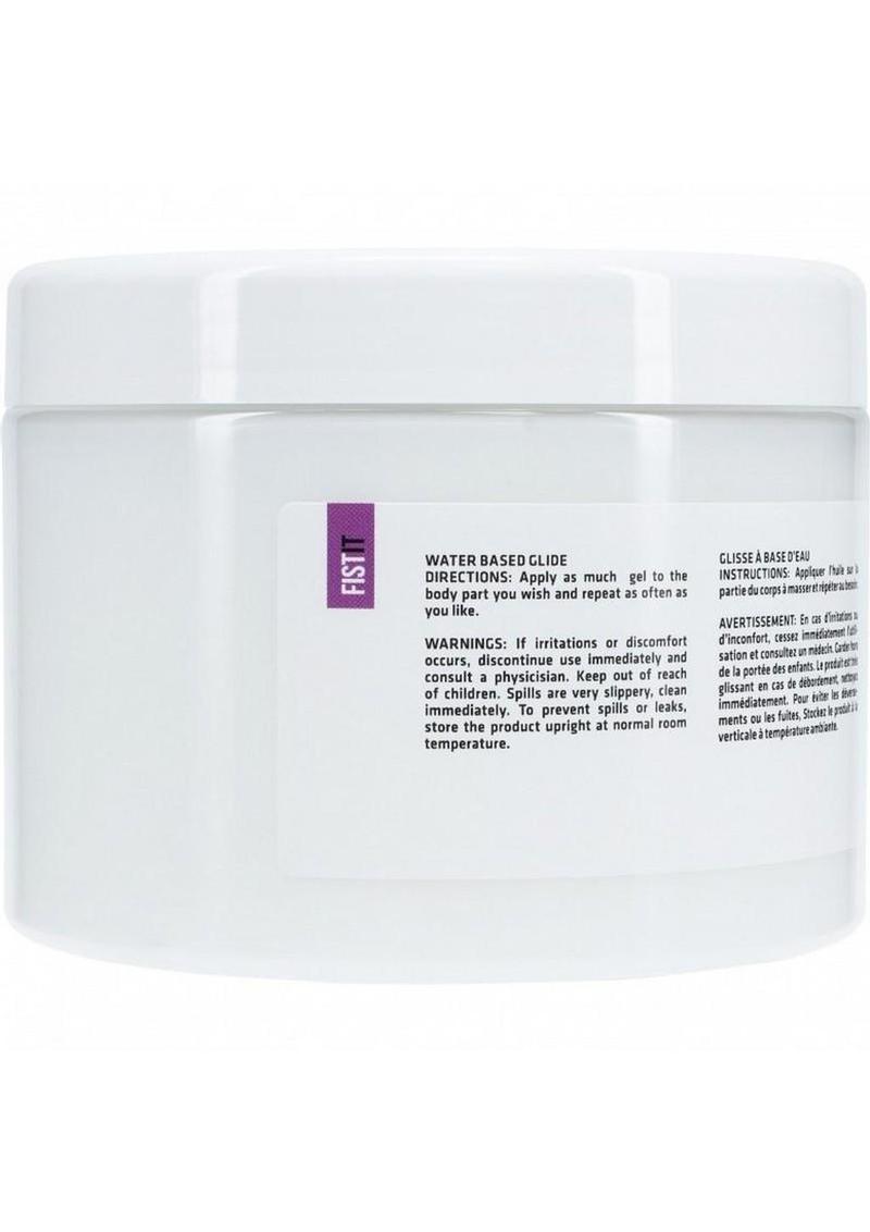 Fist It Anal Relaxer Water Based Lubricant - 16.9oz/500ml