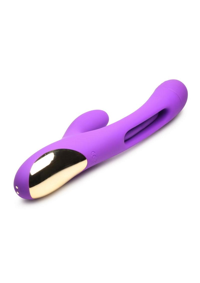 Inmi Tri-Flick Flicking Rechargeable Silicone Rabbit Vibrator