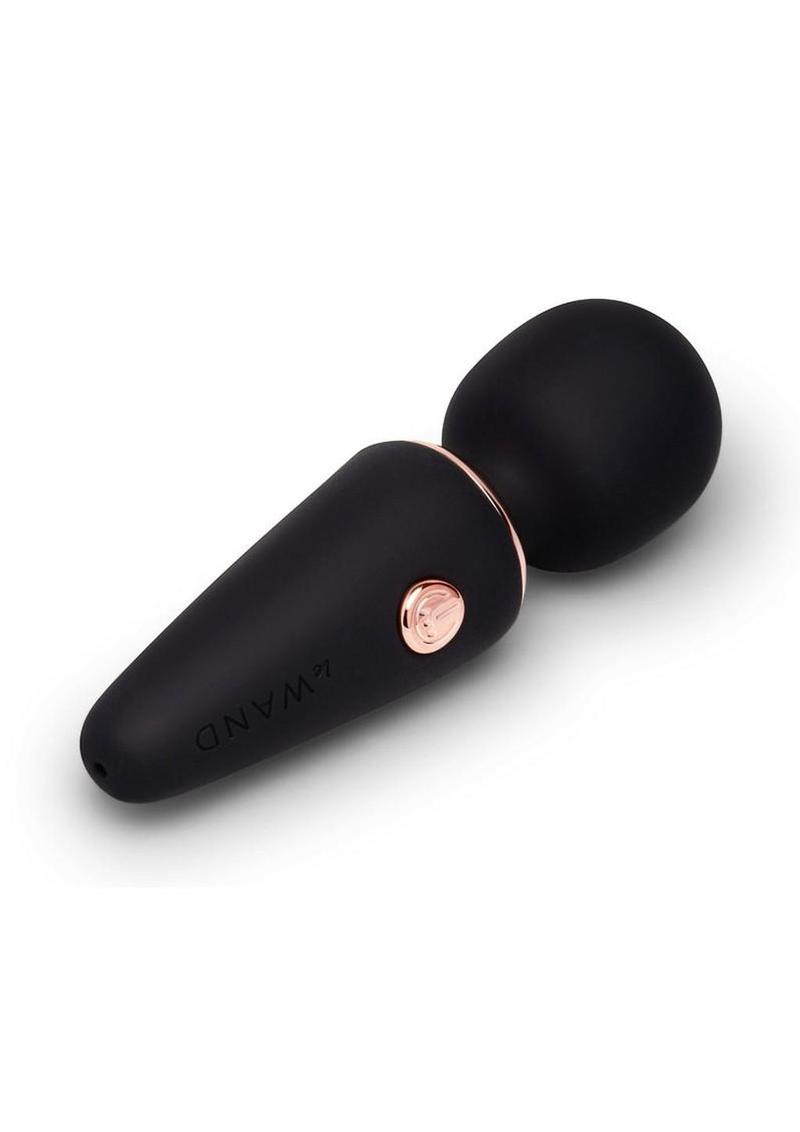Le Wand Mini Micro Silicone Wand - Black