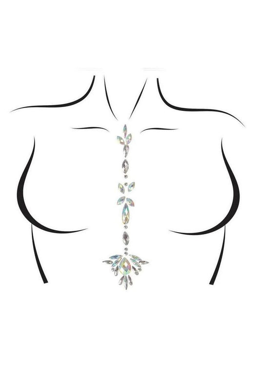 Leg Avenue Jade Body Jewels Sticker - Clear