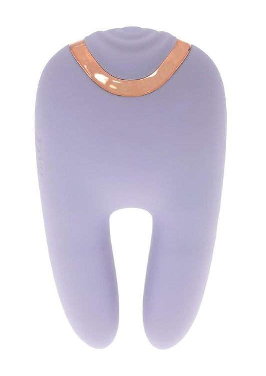 Loveline Bonnie Airtaptech 13 Function Rechargeable Double End Vibrator - Lavender/Purple