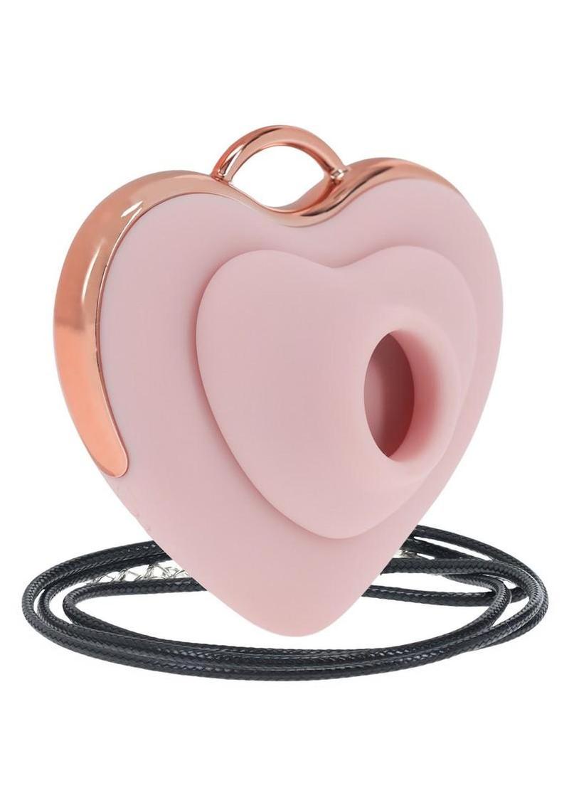 Loveline Luvie Airtaptech 10 Function Silicone Rechargeable Vibrator - Pink