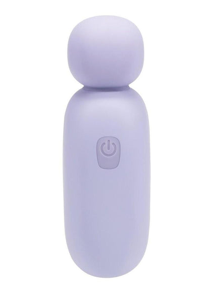 Loveline Mochi Airtaptech 8 Function Silicone Rechargeable Vibrating Mini Wand - Lavender/Purple