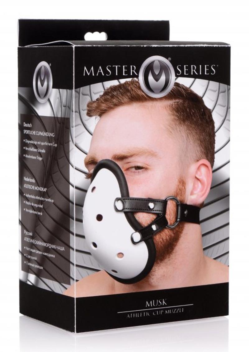 Master Series Musk Athletic Cup Muzzle - White