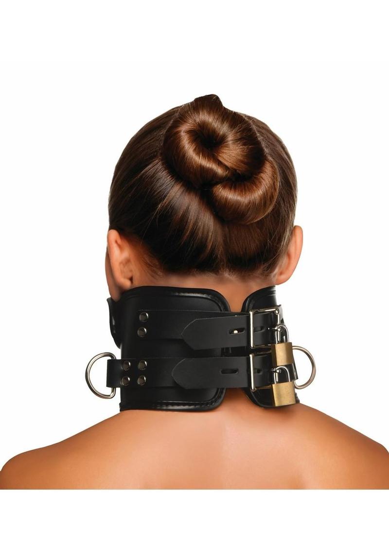 Master Series Rigid Locking Posture Collar with Chin Brace – Fantasy ...