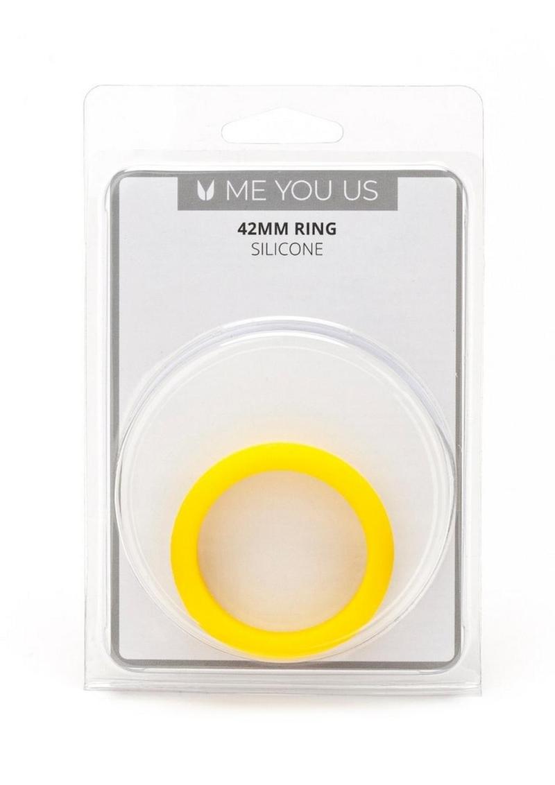 ME YOU US Silicone 42mm Cock Ring - Yellow