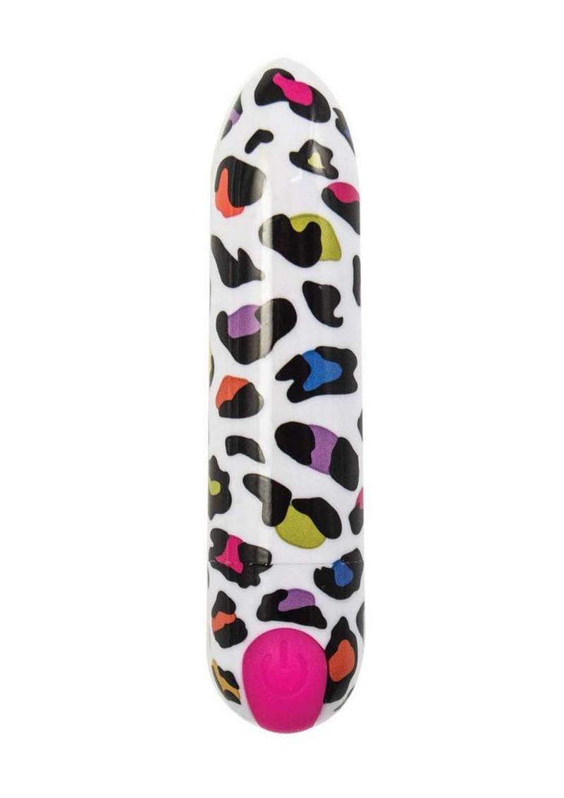 Nasstoys Mini's Spotted Rechargeable Bullet - Multicolor/White