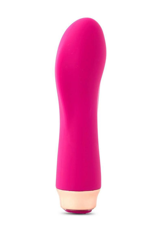 Nu Sensuelle Lynx Rechargeable Silicone Bullet with Nitro Motor - Magenta/Purple