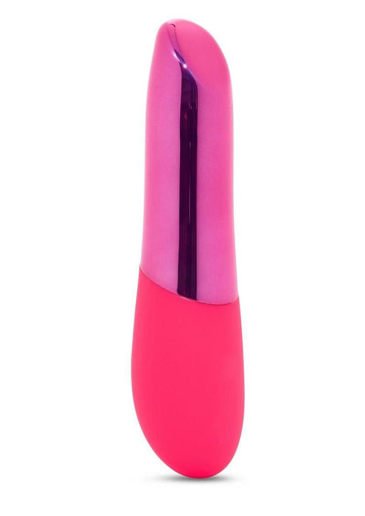 Nu Sensuelle Nikita Rechargeable Silicone Bullet with Nitro Motor - Deep Pink/Pink