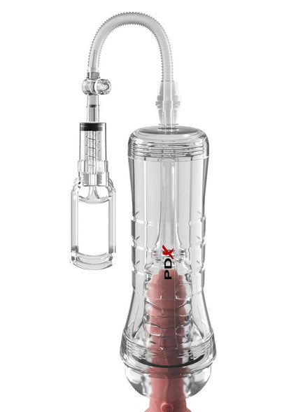 Pdx Elite Viewtube Vac XXL Pump See-Thru EZ-Grip Pump Stroker - General Orifice
