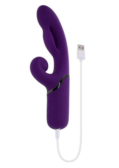 Pleasure Puff Rechargeable Silicone Expandable Rabbit Vibrator