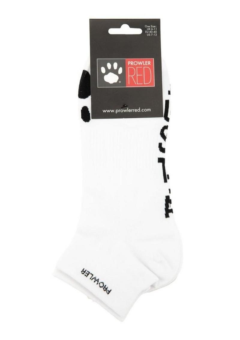 Prowler Red Ankle Socks Just A Hole