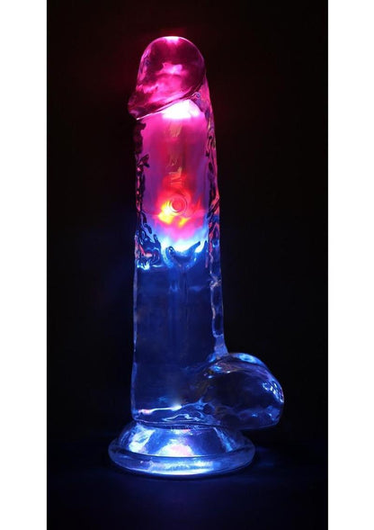 Realrock Vibrating Led Wireless Rechargeable Remote Control Cock with Balls
