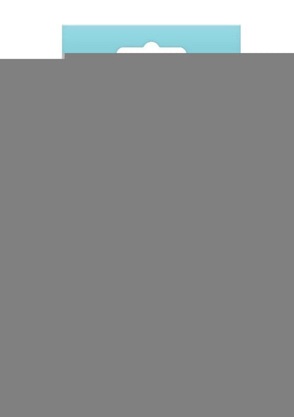 Rear Assets Chrome Anal Plug - Teal - Medium