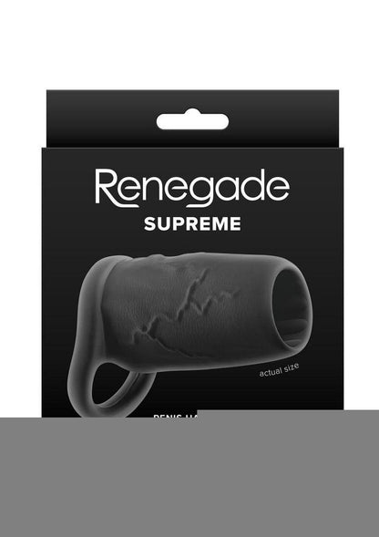 Renegade Supreme Silicone Sleeve - Black