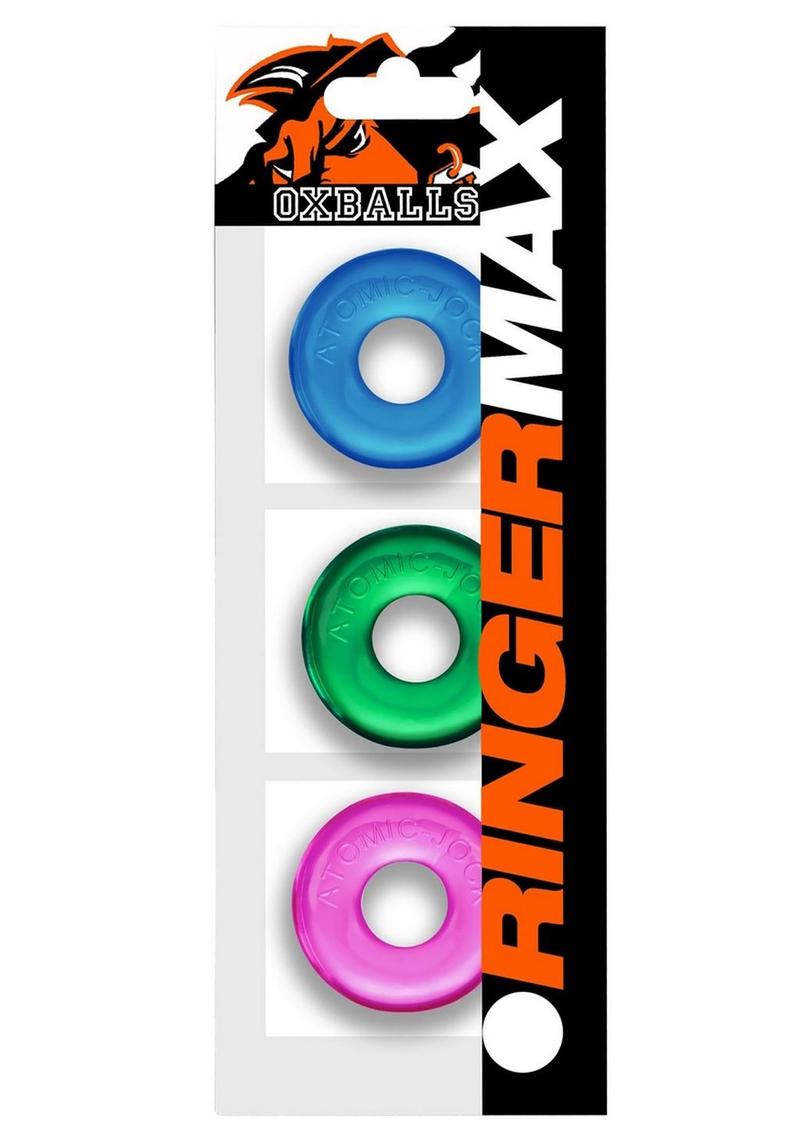 Ringer Max Cock Ring (3 Pack) - Neon Assorted – Fantasy Fun Factory