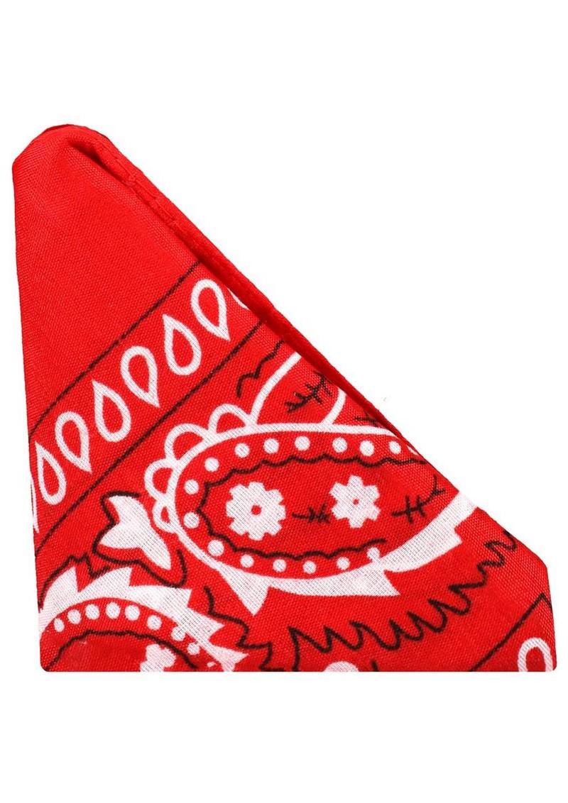 Rock Solid The Code Silicone Cock Ring with Bandana