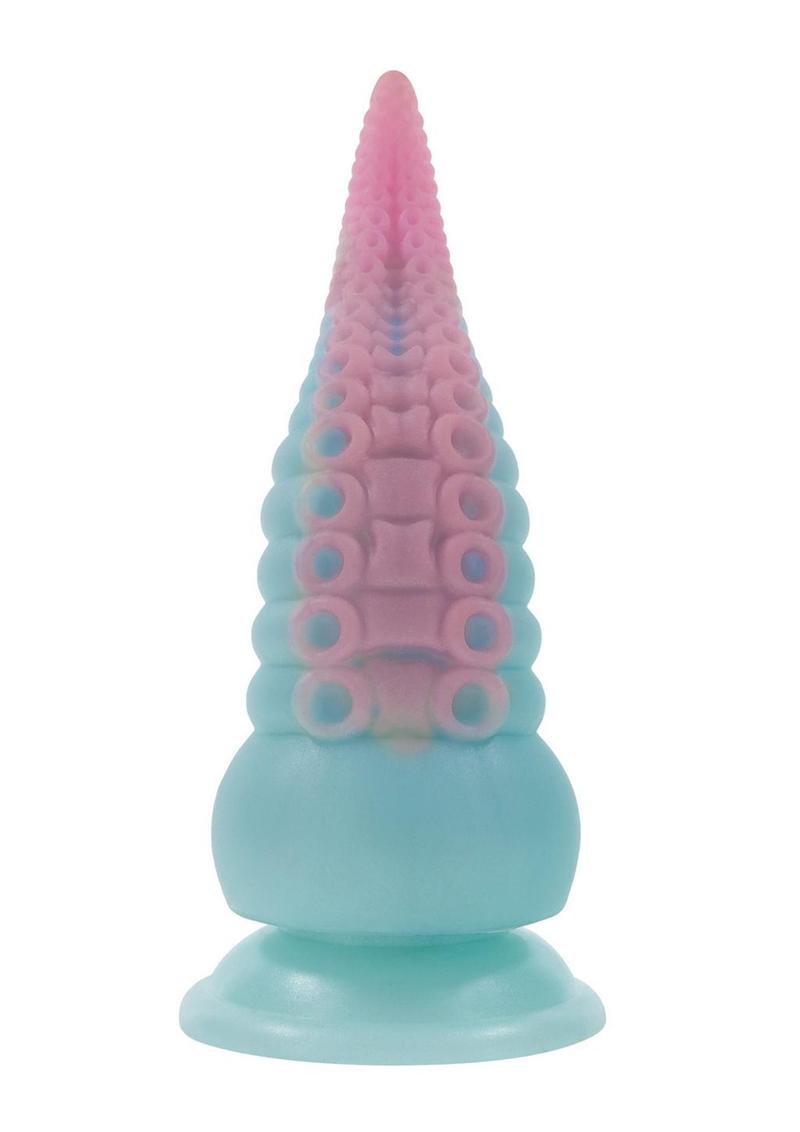 Selopa Stuck On You Rechargeable Silicone Vibrator - Blue/Pink