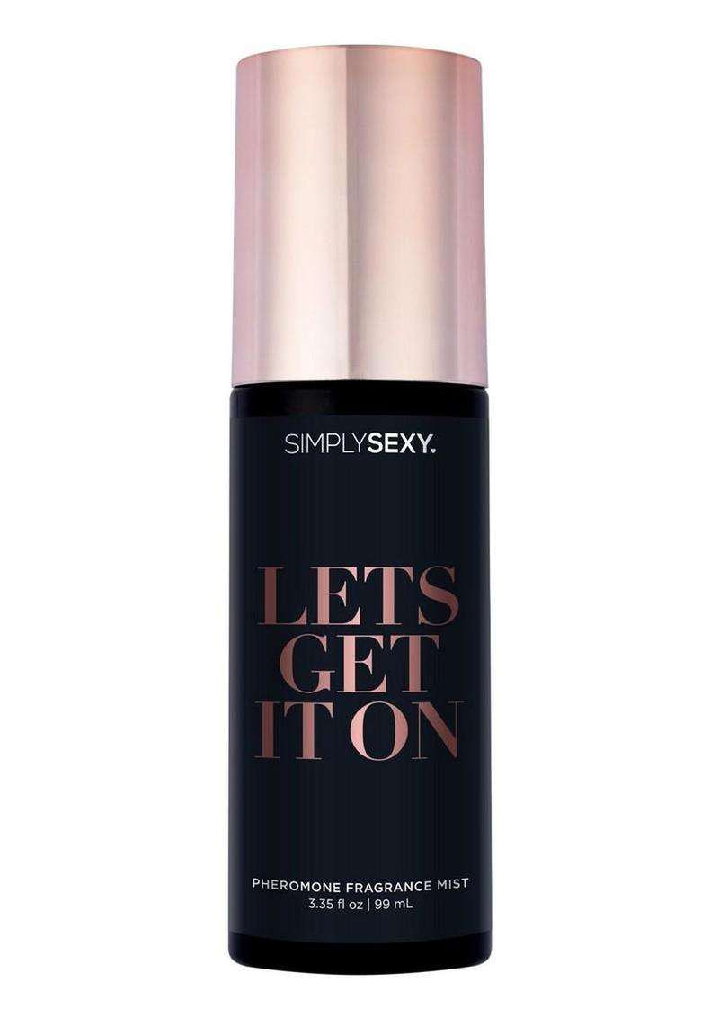 Simply Sexy Pheromone Body Mist Let's Get It On - 3.35oz