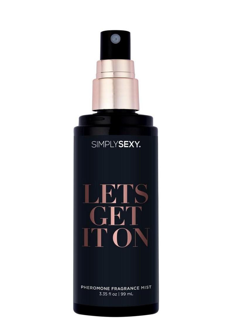 Simply Sexy Pheromone Body Mist Let's Get It On - 3.35oz