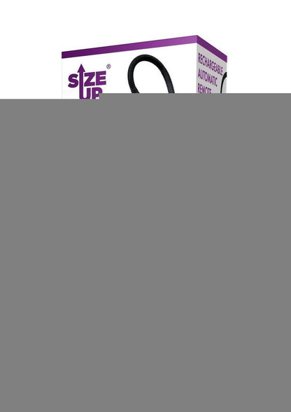 Size Up Rechargeable Pussy Pump Two Chambers - Black/Clear